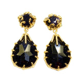Ancient Bazaar Gold Plated Brass Earrings
