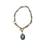 Ancient Bazaar Gold Plated Brass Necklace