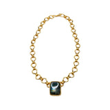 Ancient Bazaar Gold Plated Brass Necklace