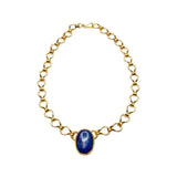 Ancient Bazaar Gold Plated Brass Necklace
