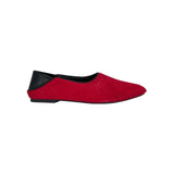 Azalea Wang Amaris Red Flats S091