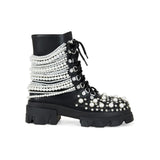 Azalea Wang Twinkley Boots Q032