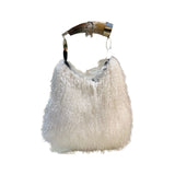 Trēs Chic Furs Mongolian Lamb Bag