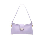 Lavender handbag with a strap