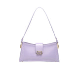 Lavender handbag with a strap
