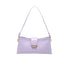 Lavender handbag with a strap