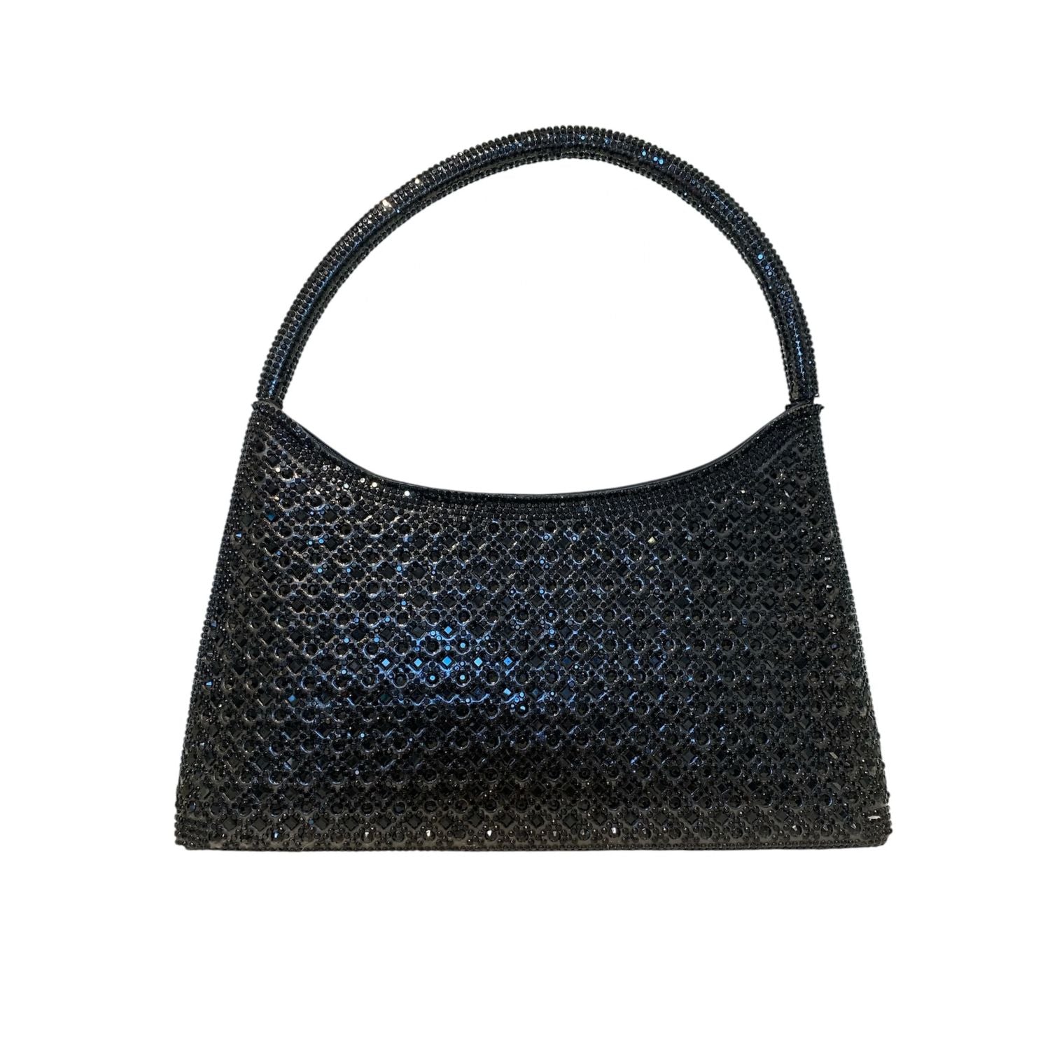 Black beaded handbag 