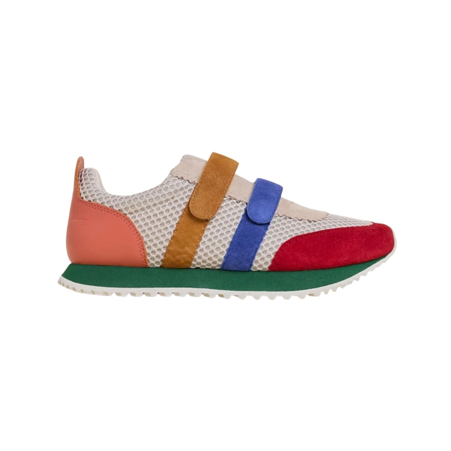 Multicolored velcro sneaker 
