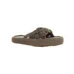 Brown rope sandal 
