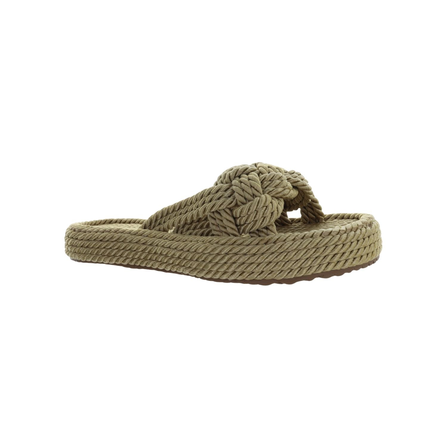 Beige rope sandal 