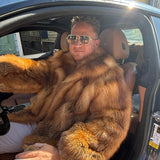 Men’s Fox Fur Coat