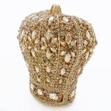 Crystal Embellished Royal Crown Evening Bag