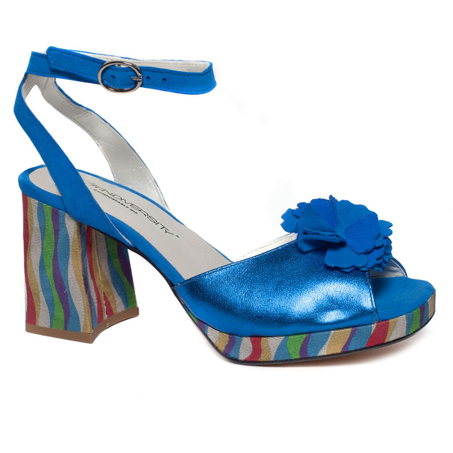 Unity in Diversity Bluebell Platform Sandal D127