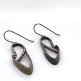 Gina Riley Antique Brass Earrings 3134