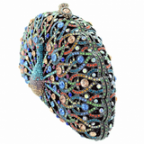 INS Crystal Peacock Evening Bag