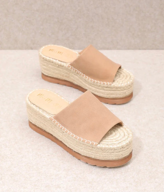 Miracle Mile Eva Platform Sandal D198