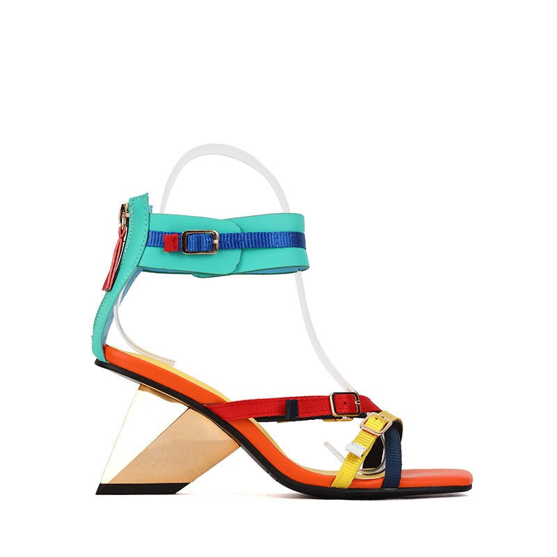 Shoe Be Do Cass Mid - Heel Sandal L097