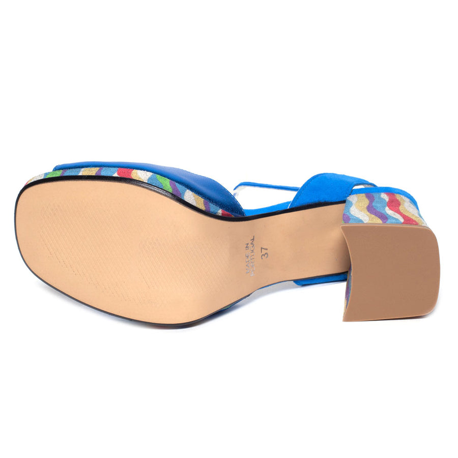 Unity in Diversity Bluebell Platform Sandal D127
