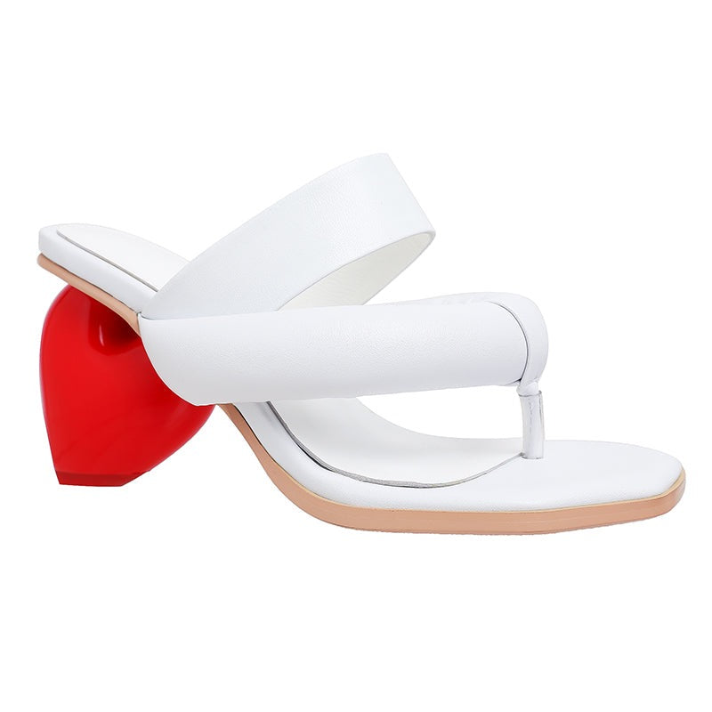 Shoe Be Do Heart Heel Sandal L204