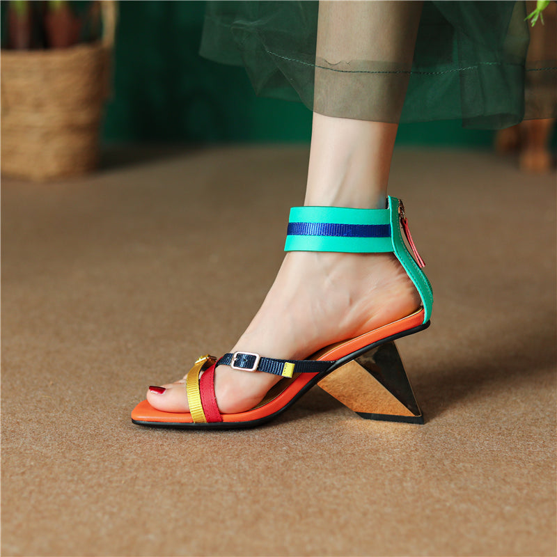 Shoe Be Do Cass Mid - Heel Sandal L097