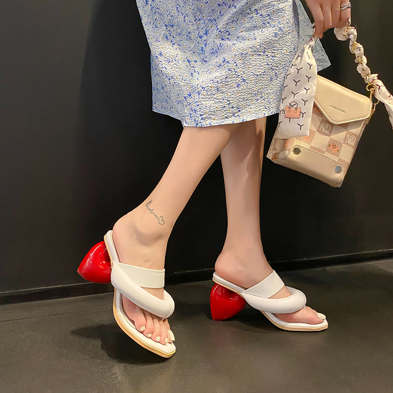 Shoe Be Do Heart Heel Sandal L204