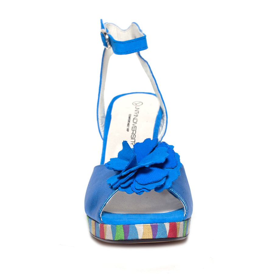 Unity in Diversity Bluebell Platform Sandal D127
