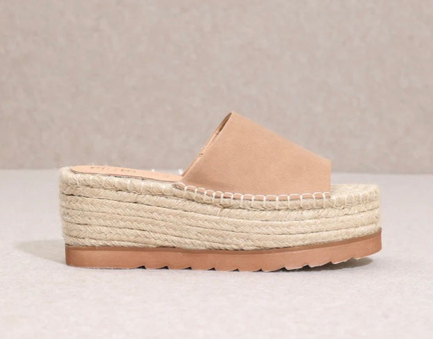 Miracle Mile Eva Platform Sandal D198