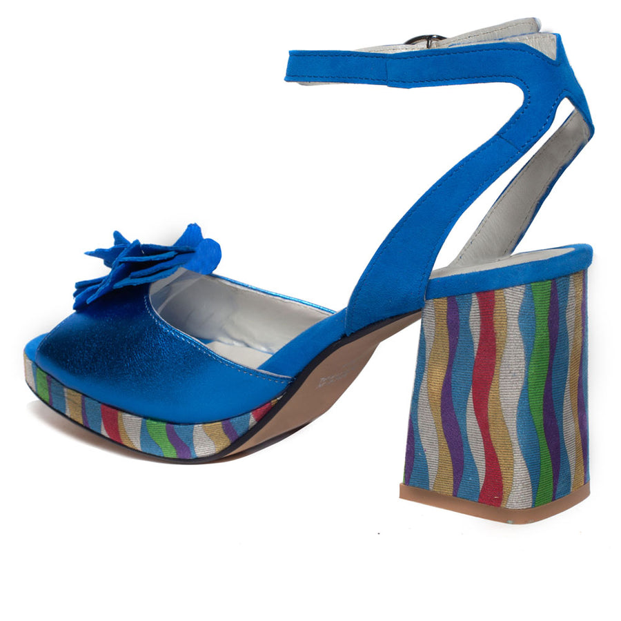 Unity in Diversity Bluebell Platform Sandal D127