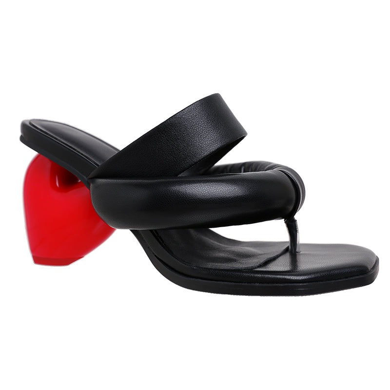 Shoe Be Do Heart Heel Sandal L106