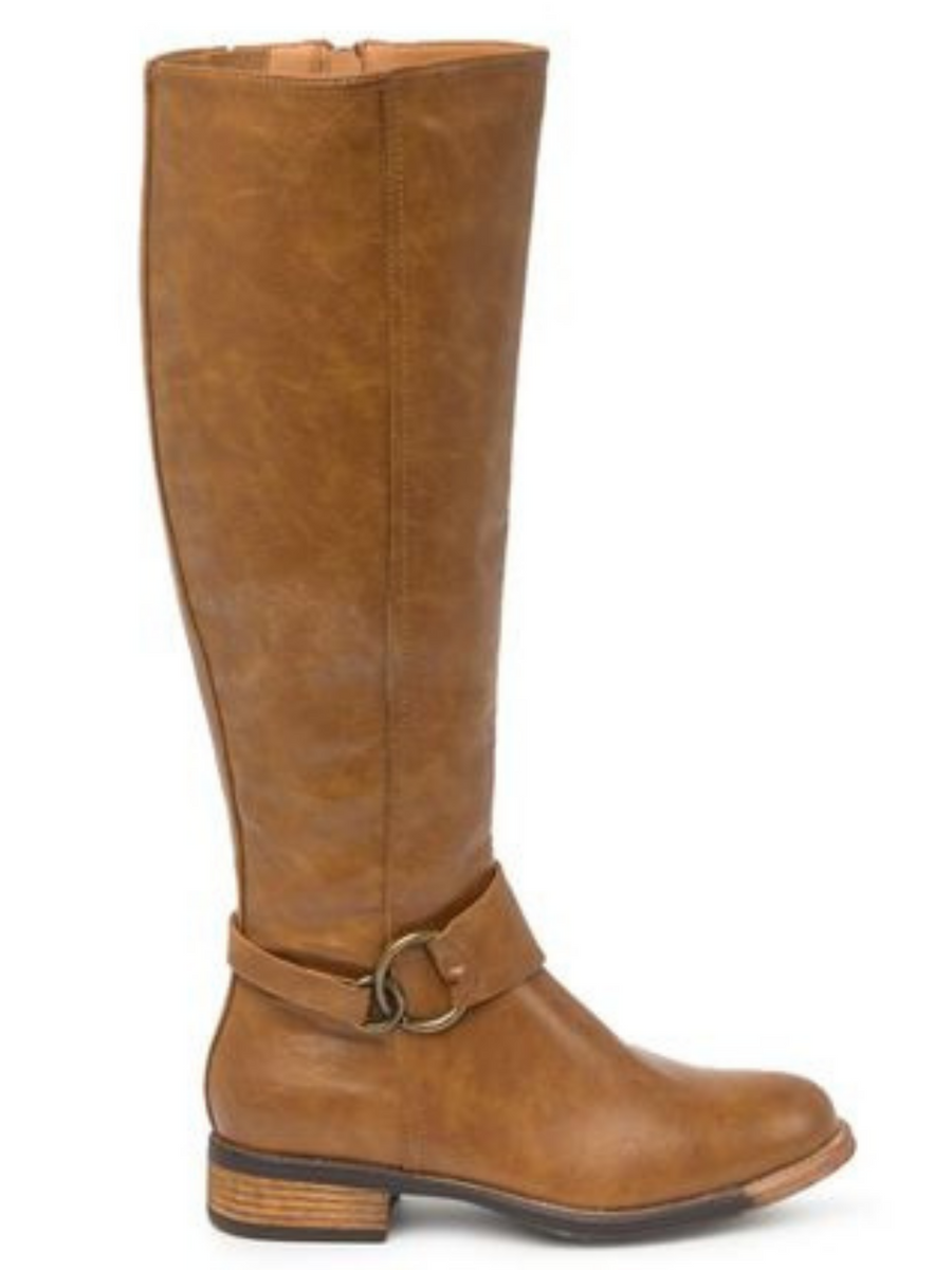 Wanted Garret Buckle Strap Riding Boot K054