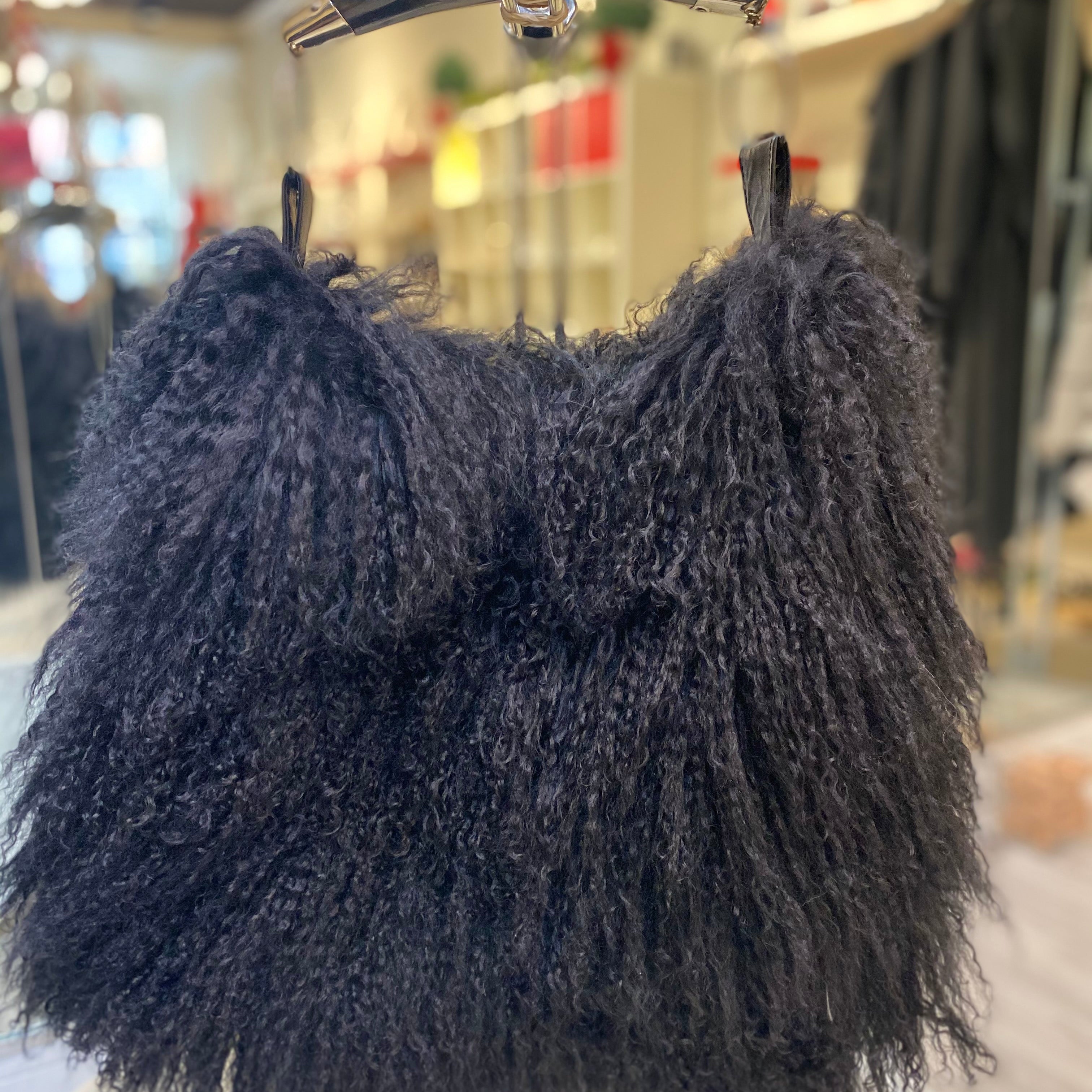 Trēs Chic Furs Mongolian Lamb Bag