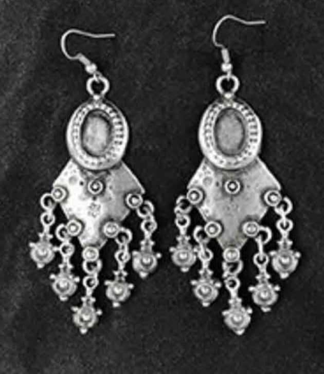 Chanour Pewter Collection Earrings