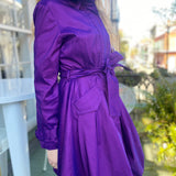 Samuel Dong Trench Raincoat Dress