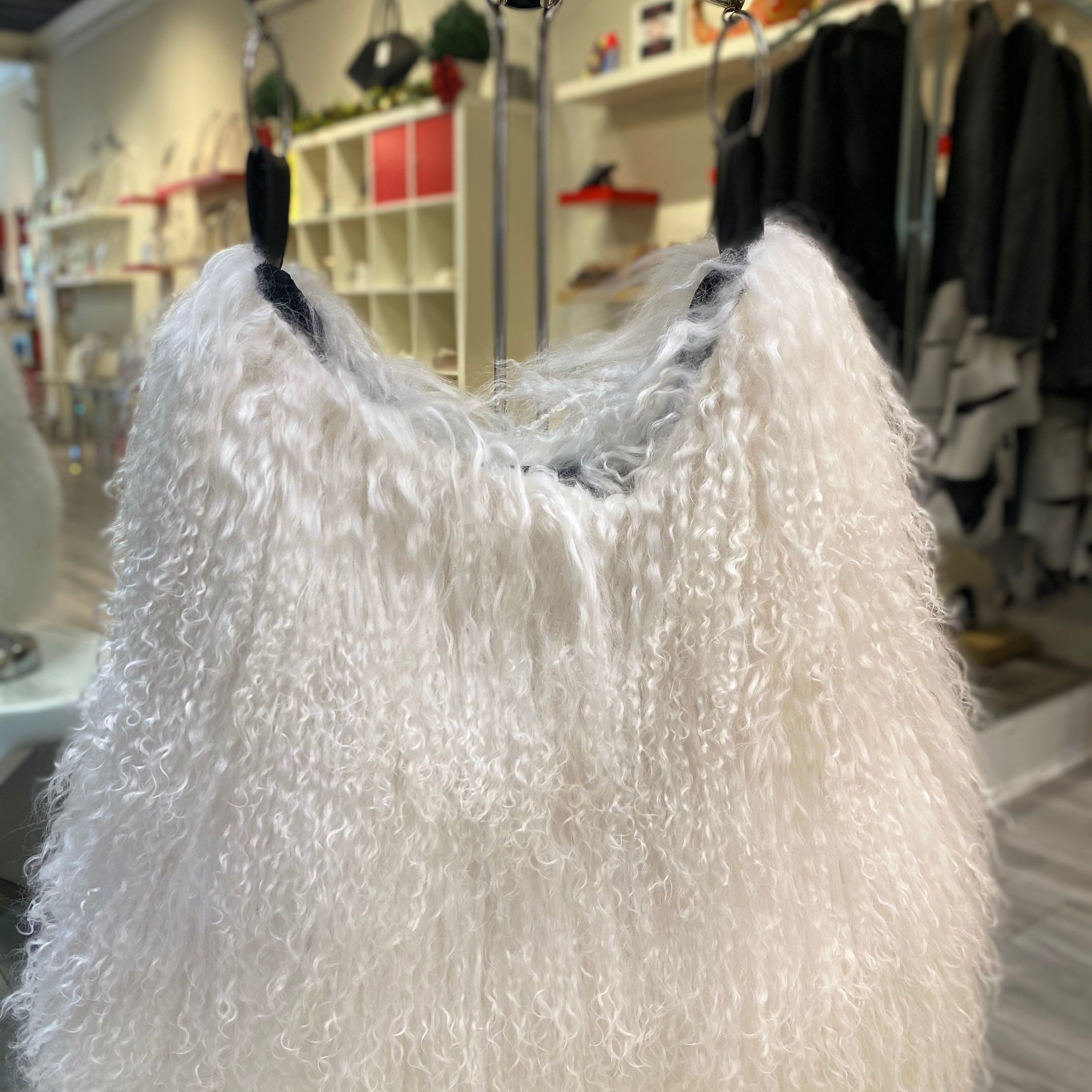 Trēs Chic Furs Mongolian Lamb Bag
