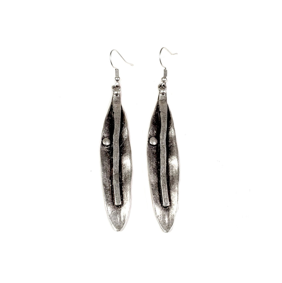 Chanour Pewter Collection Earrings