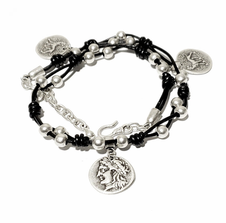 Chanour Pewter Collection Bracelet